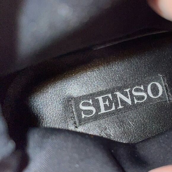 Senso Satin Ankle Boots Popcorn Print 7 - Picture 7 of 7